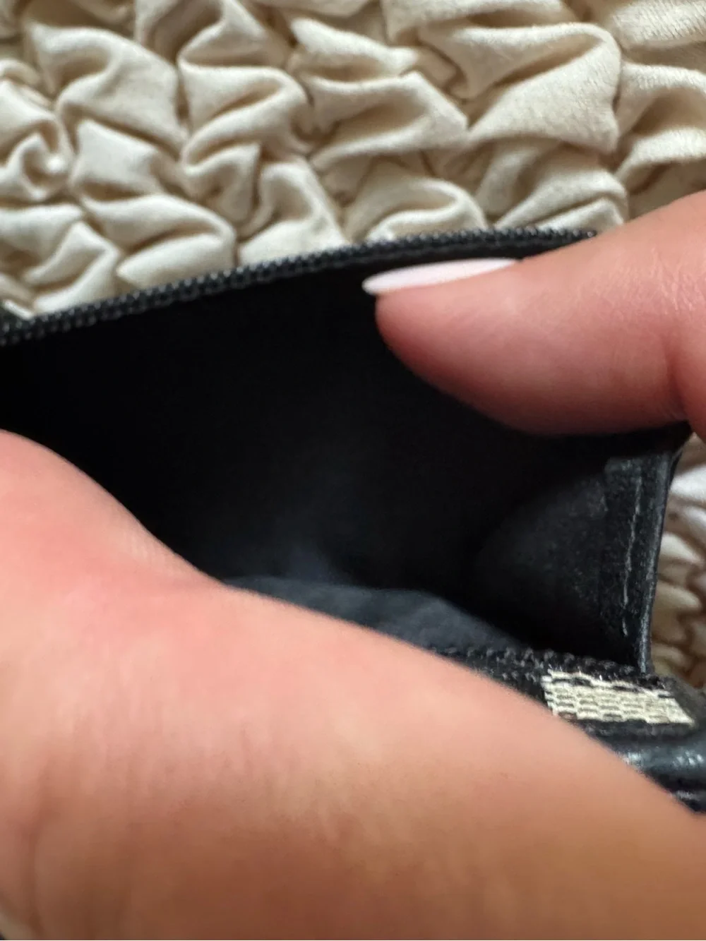 Coach SoHo Pleated Signature Jacquard Mini Bifold Wallet